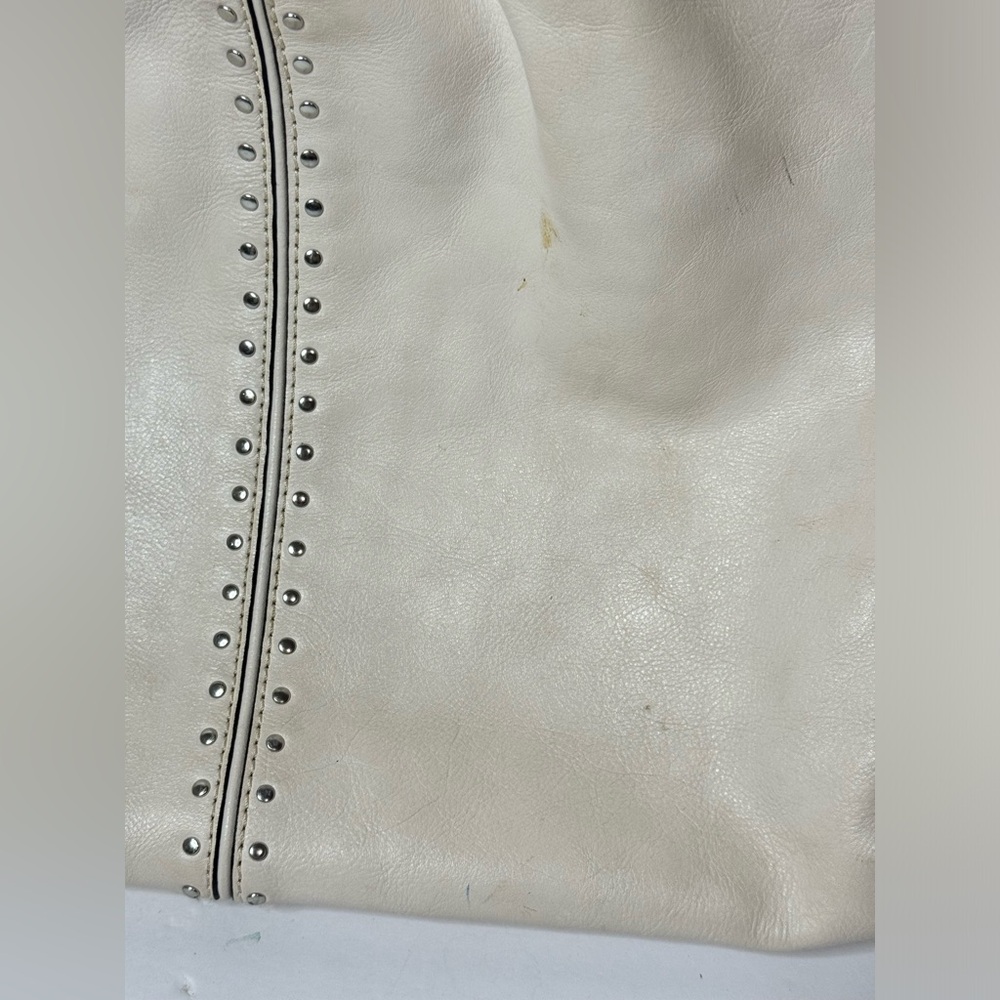 Michael Kors Astor Large Vanilla Leather Tote Bag - Picture 8 of 15